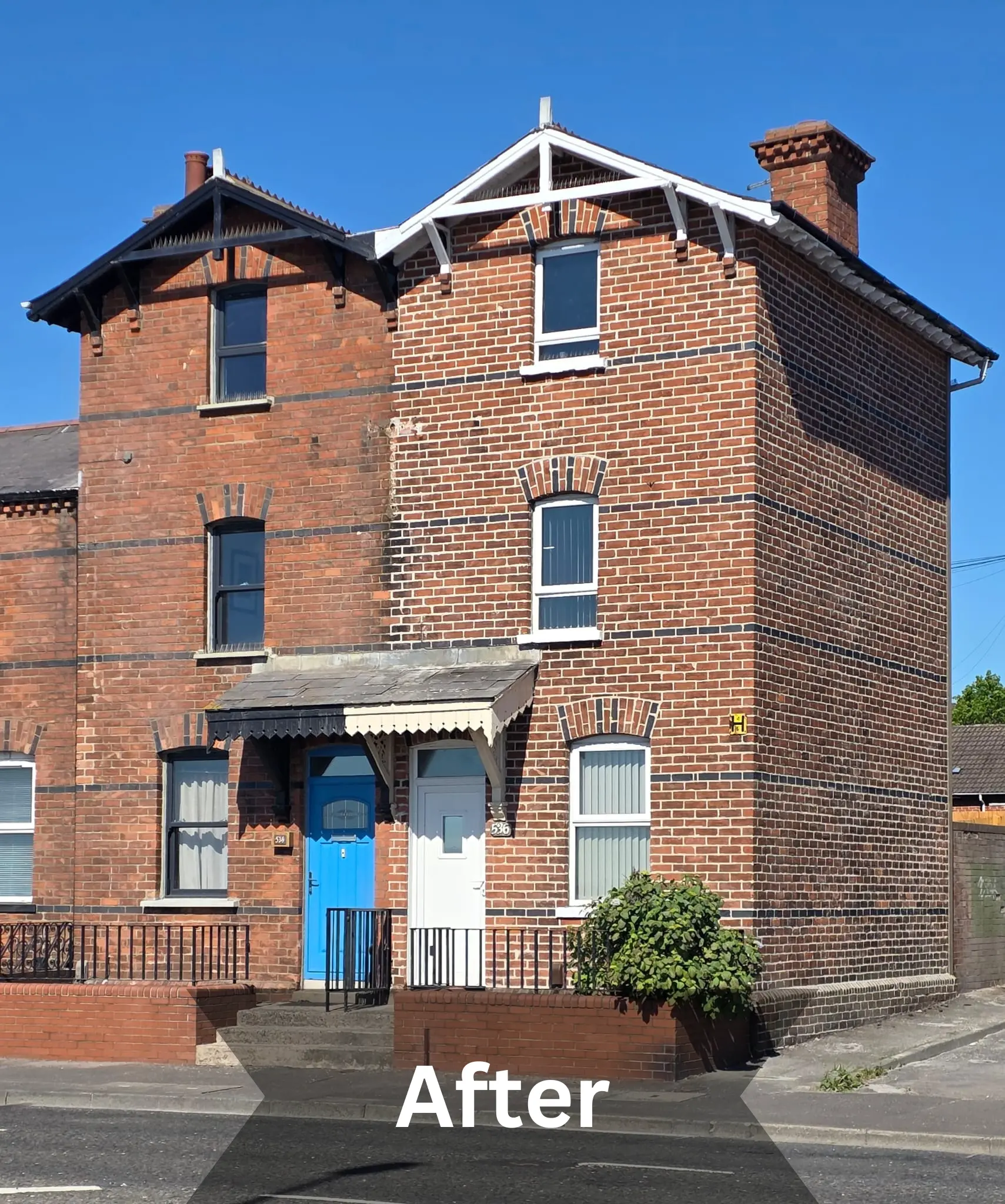 After-Lime-Mortar-Repoint.-Shore-Road-Newtownabbey Northern Ireland