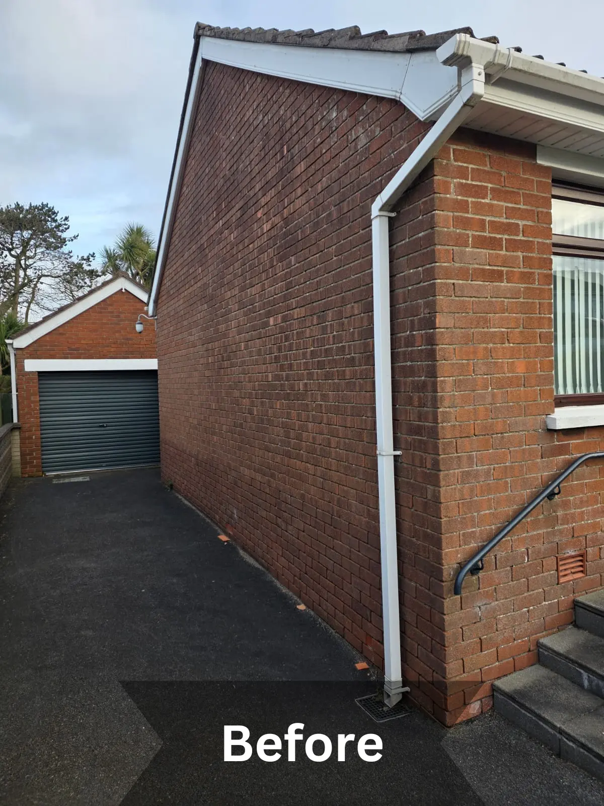 Before-Repointed-in-Cement-Mortar-Larne-northern Ireland